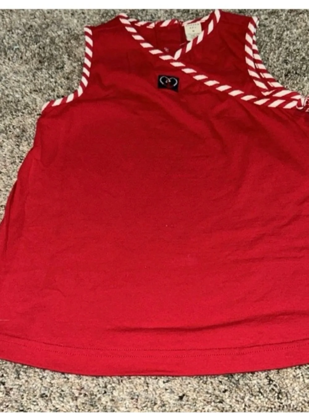 💐 10 for $50 NWT Kids Red Striped Pajama Set - Sleeveless Top & Shorts
